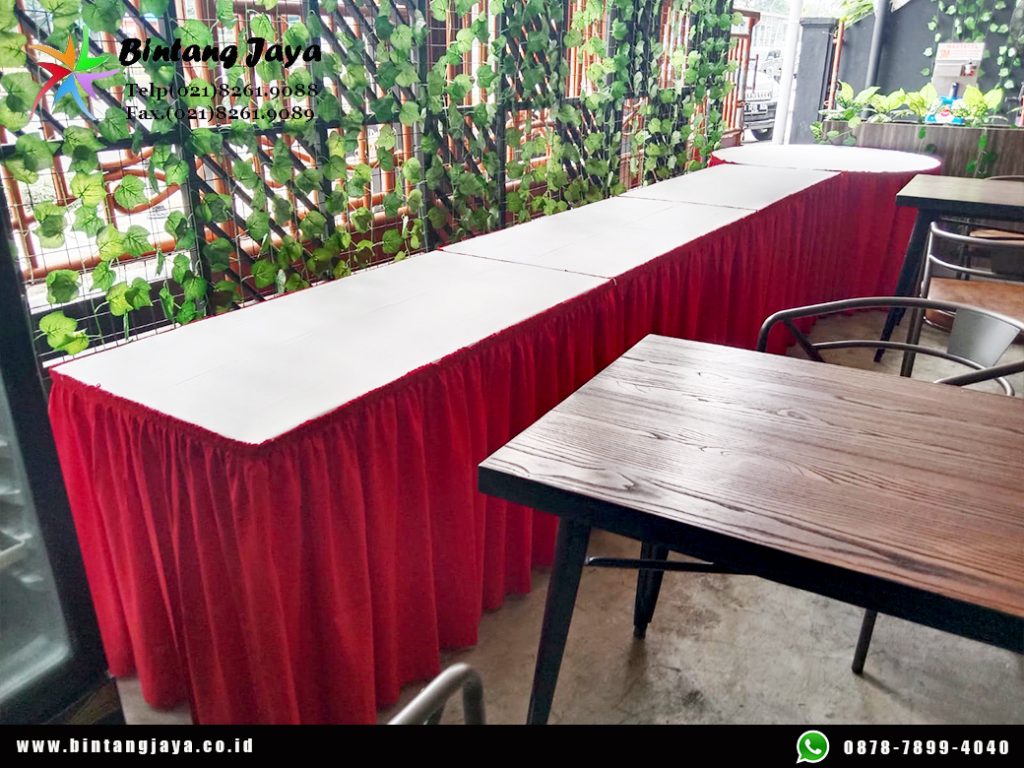 Pusat sewa meja prasmanan acara wedding di Kota Bekasi