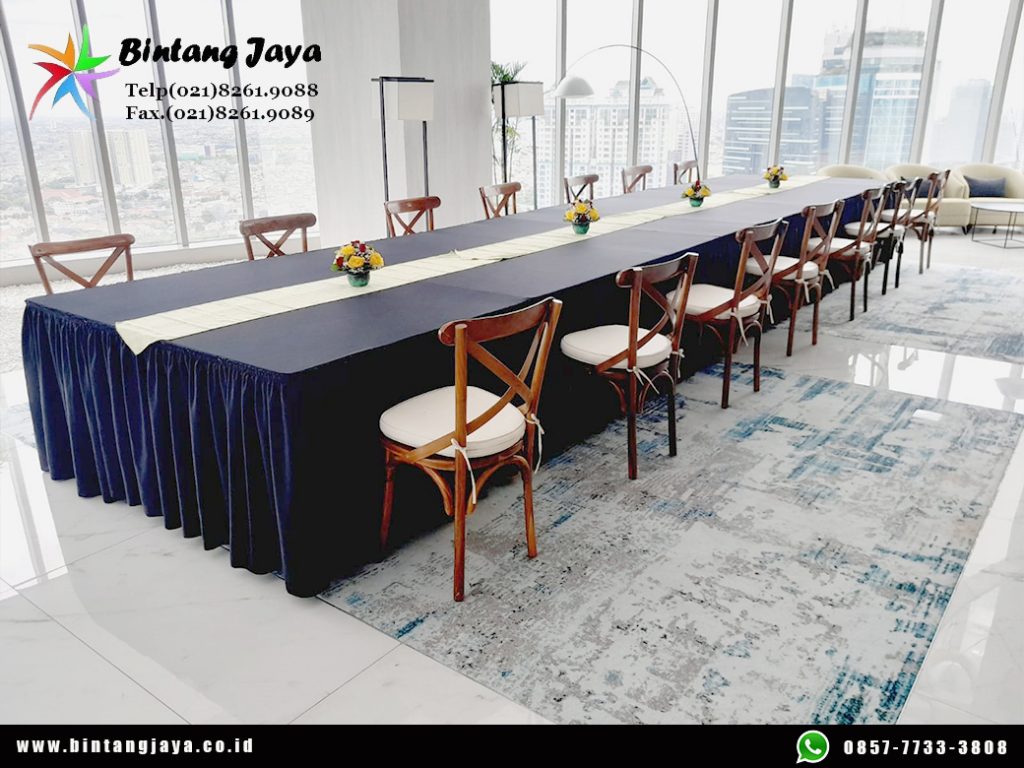 Rental meja kotak rapat kantor mewah murah di Jakarta Barat