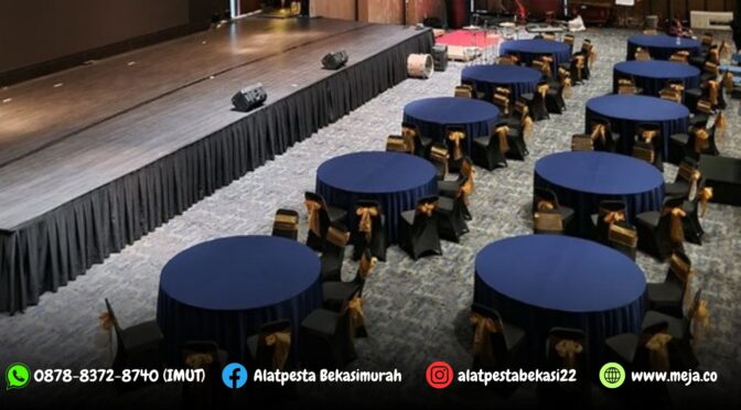 Sewa Kursi Meja Event Lengkap Sarung Kursi Dan Taplak Meja Jakarta