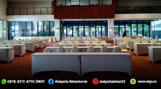 Jasa Sewa Meja Ibm Dan Cover Putih Kursi Raja Jakarta