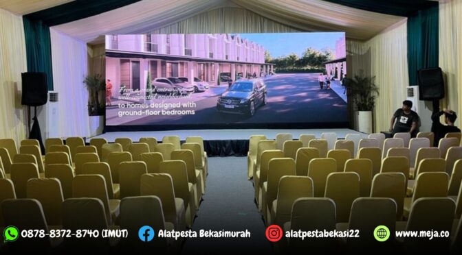 Jasa Dekorasi TENDA RODER | Sewa FLOORING | KURSI dan MEJA IBM Jakarta