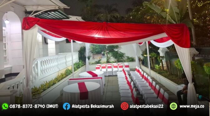 Sewa Tenda Plafon Round Table dan Kursi Lebak Bulus Jakarta