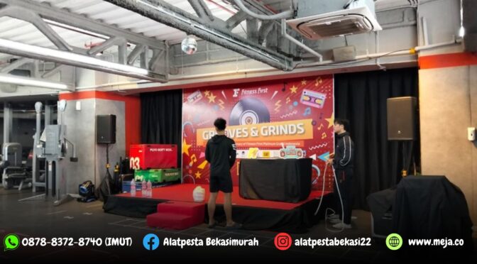 Sewa Panggung dan Backdrop Event Menara BCA Jakarta