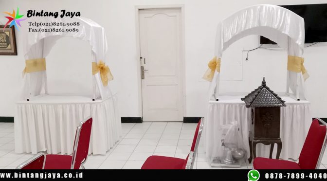 Rental gubukan meja prasmanan wedding Ciracas Jakarta Timur