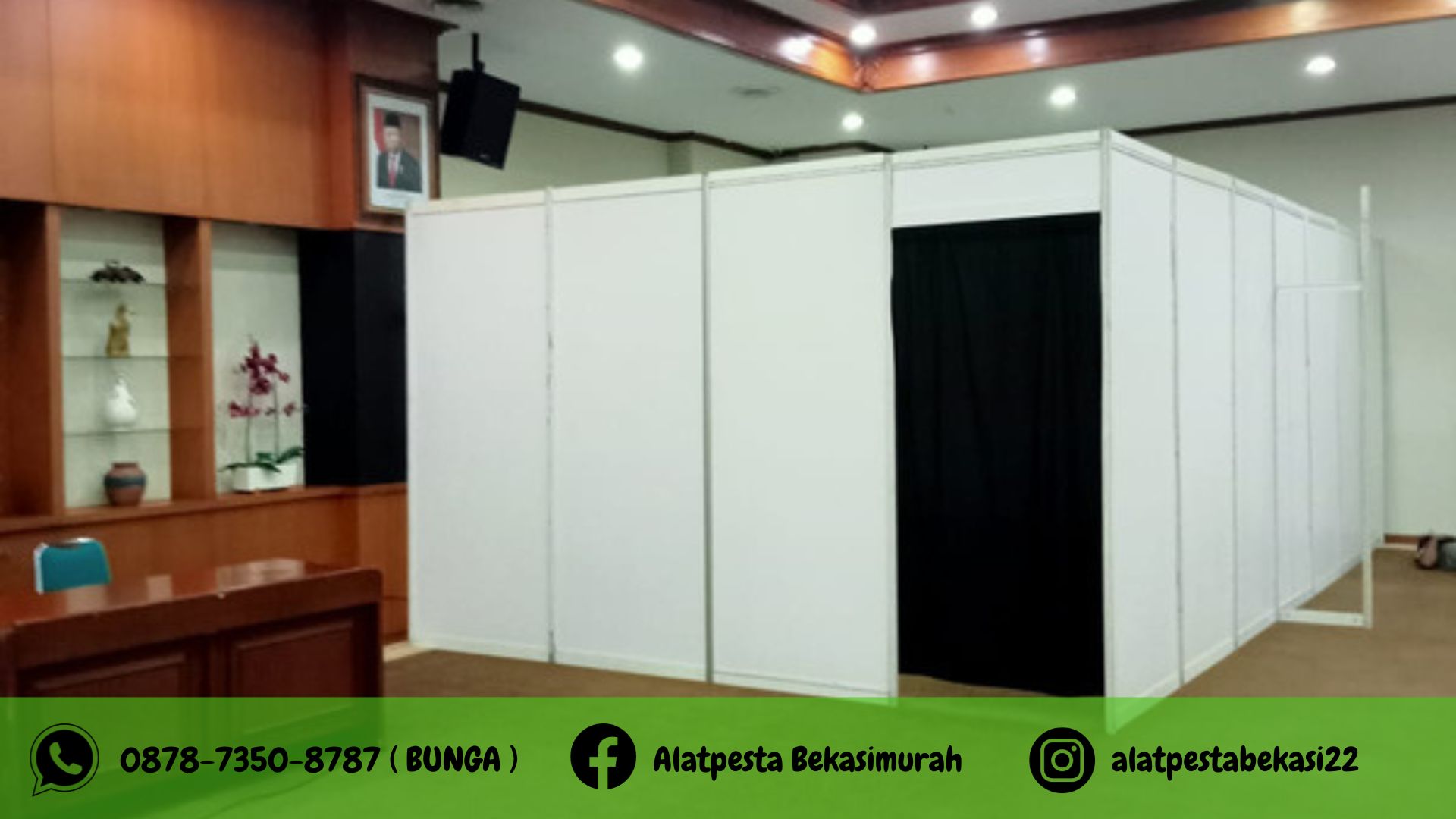 Sewa Partisi R8 Hitam dan Putih Event Bogor Jawa Barat | Pusat Sewa ...