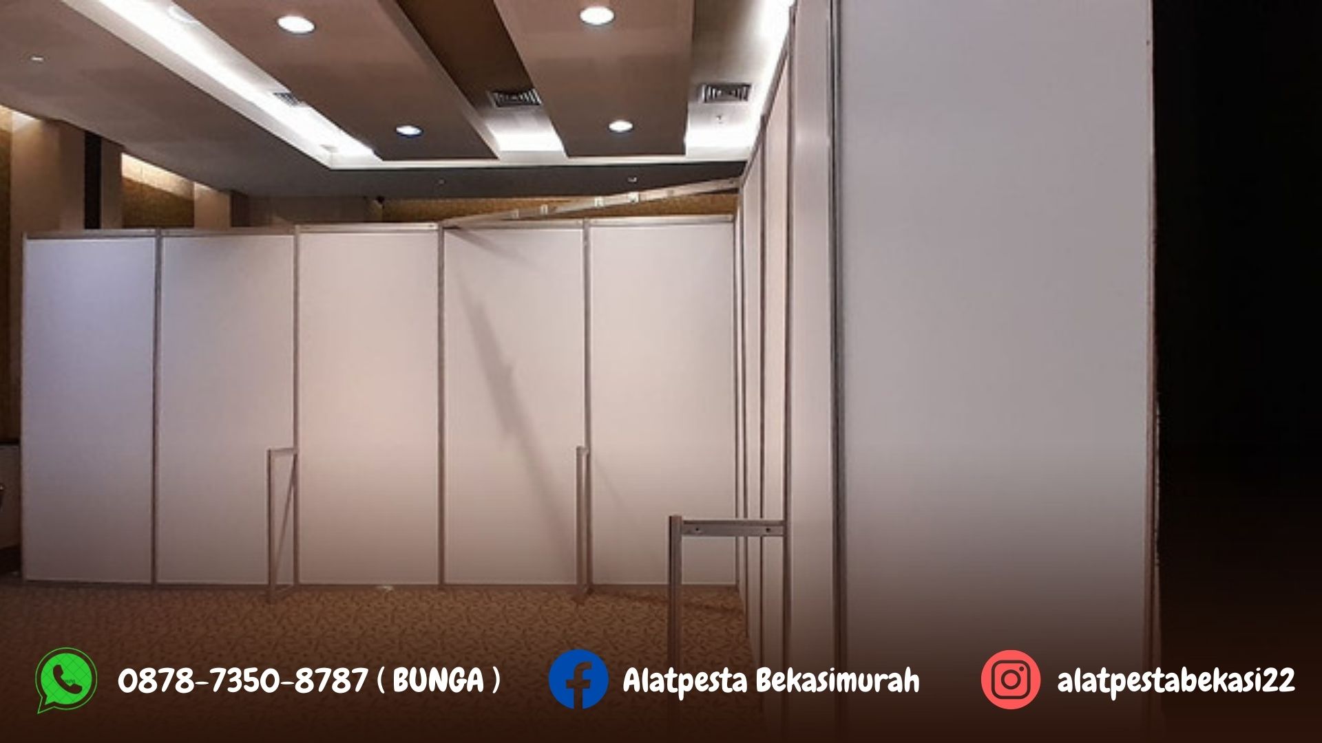 Sewa Partisi Putih Dan Hitam Jakarta 2024 | Pusat Sewa Meja & Sewa ...