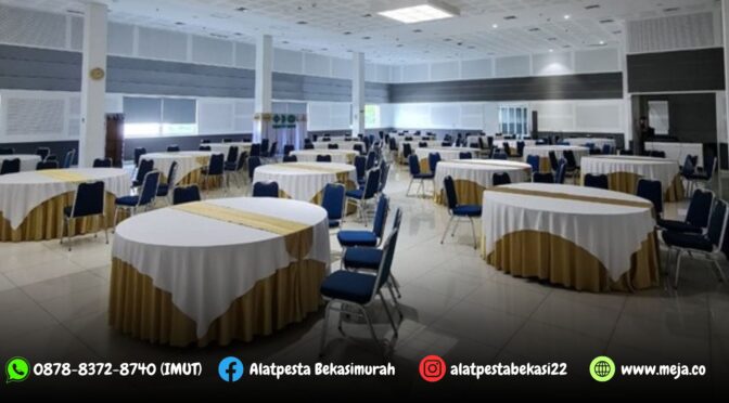 Rental Meja Bundar Dan Kursi Stainless Event Jakarta