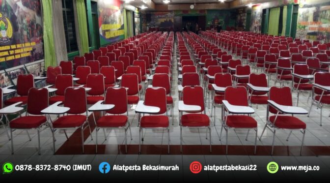 Sewa Kursi Futura Test Stainless Jok Merah Jakarta