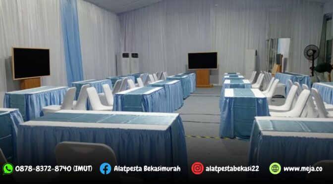 Sewa Meja Kotak Dan Kursi Event Type Susun Stainless Jakarta