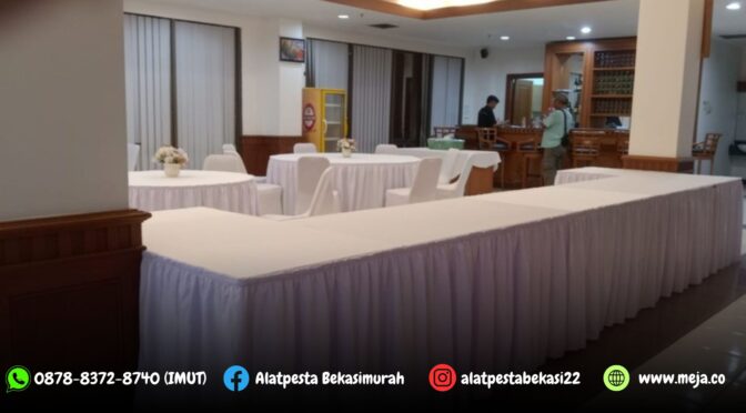 Sewa KURSI MEJA dan COVER MEJA KURSI Kali Malang Tambun