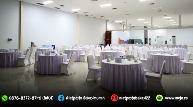 Sewa Kursi Futura Dan Round Table Event UNJ Rawamangun Jakarta