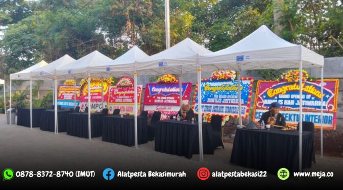 Sewa Kursi Futura Meja Kotak dan Bantal Lesehan Jakarta